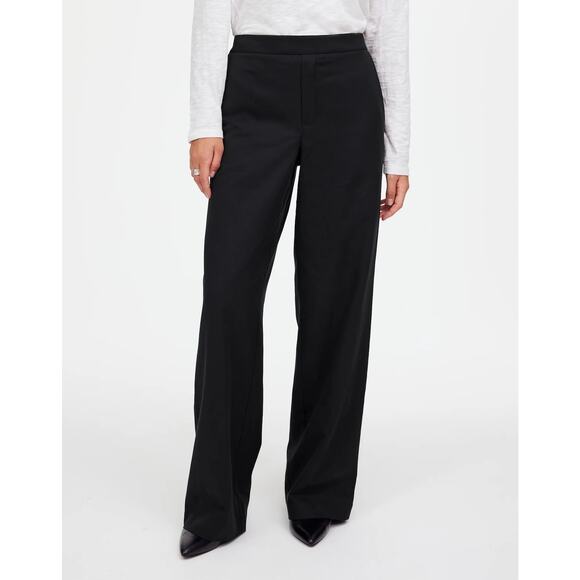 NWT Madewell Pull-On Straight Pants in Drapey Twill Size M - Picture 1 of 7